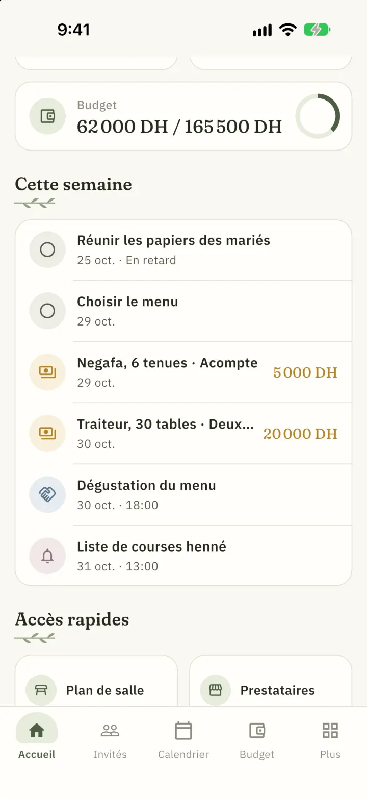 Écran Cette semaine de Mzya